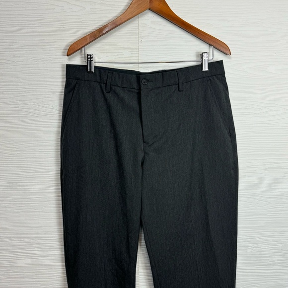 Daniel Hechter Paris Stretch Gray Dress Pants 36x32 - Picture 3 of 10